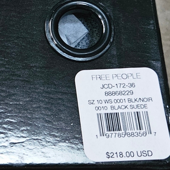 FREE PEOPLE Suede Leather Vintage-inspired Buckle Ballet Flats US 10 / EU 41 - Picture 14 of 15